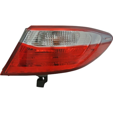 Tyc Capa Certified Tail Light Assembly 11-6737-00-9