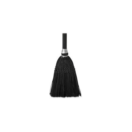 Rubbermaid Commercial Executive Series Lobby Broom, Synthetic Bristle, 7in Overall Length, Wood Handle 2536