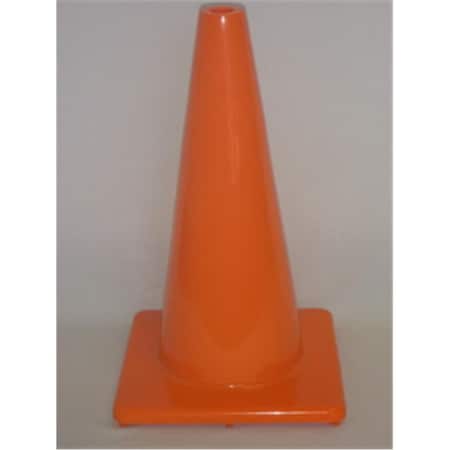 Active Athlete 18 in. Height Vinyl Cones Square Base, Orange AC2096708