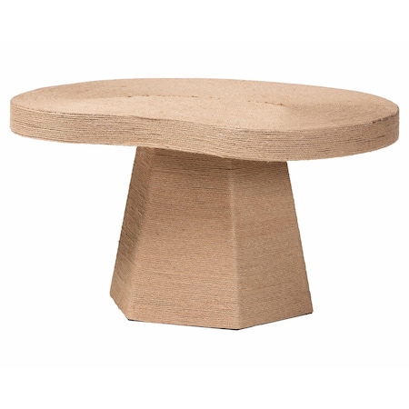 Bali & Pari Lenka Handwoven Jute Coffee Table 264-14401-ZORO