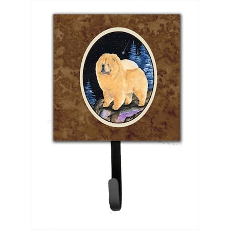 Carolines Treasures Starry Night Chow Chow Leash Holder Or Key Hook SS8454SH4