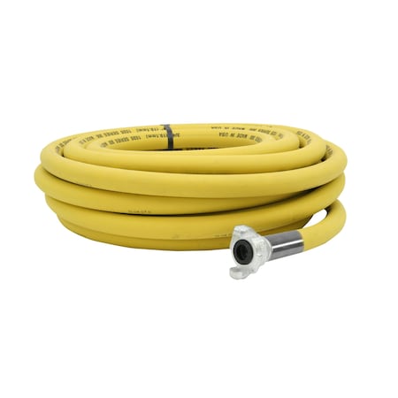 Abbott Rubber 3/4 ID X 50 FT YELLOW 300# AIR TOOL HOSE 1025-0750Y-50-CR