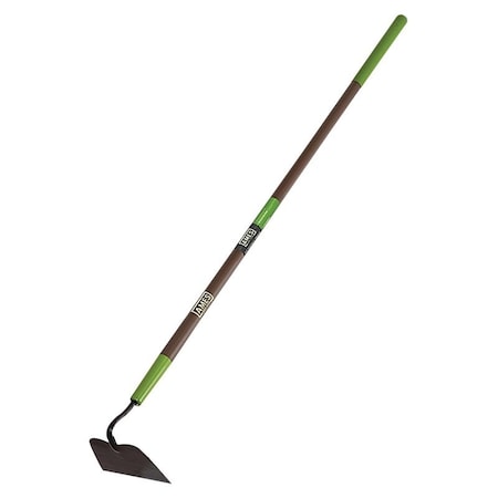 Ames Forged Garden Hoe, 6-1/4 in W Blade, 5-1/2 in L Blade, Steel Blade, Fiberglass Handle, 57-3/8 in OAL 2825400