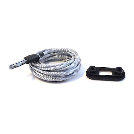 Warn Winch Cable For Warn PullzAll Winches; 7/32 In Diameter x 15 Foot Length; Wire Rope 76065