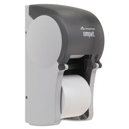 Procomfort GP  Compact Coreless Black Double Roll Tissue Dispenser - Black PR3748603