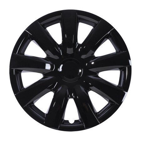 Altertrim 2002-2006 Toyota Camry 15 in Hubcaps Wheel Rims Cover, (Blk Lacq), 4PK CHB-5144-BL-15