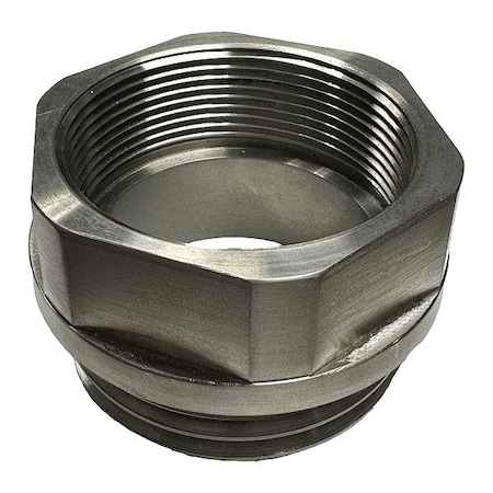 Action Pump BungAdapter, 2-1/2 in OD, 2 in ID, 316SS M64SS