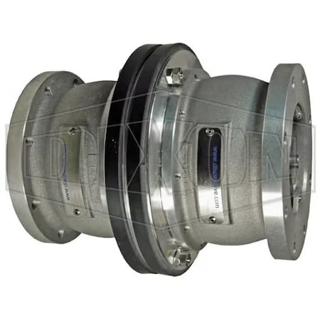 Dixon Mann-Tek by Safety Break-Away Coupling, 4 in Nominal, TTMA Flange End Style, Aluminum SBC400ALTTMA
