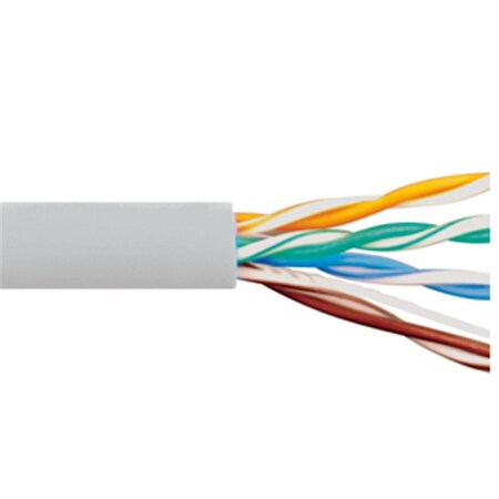 Maxpower CAT5e CMR PVC CABLE WHITE MA2665719