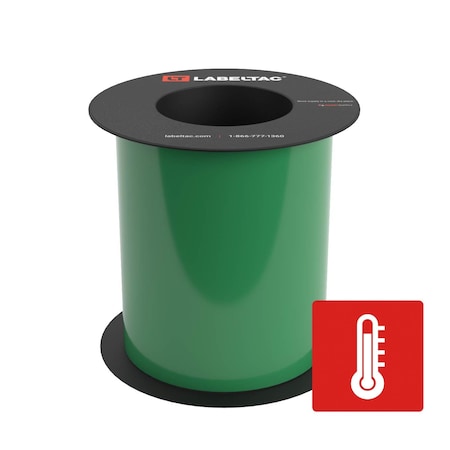 Labeltac High Temperature Supply 6in x 75ft LT9, Green LT605HT-C