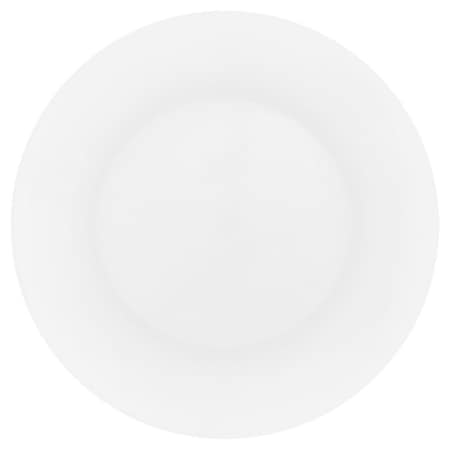 Corelle Plate, 8-1/2 in Dia, Winter Frost White, Oven Safe: Yes 6003880