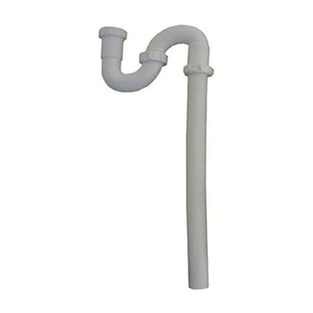 Larsen Supply Co 1-1/2 Wht Drain S Trap 03-4335