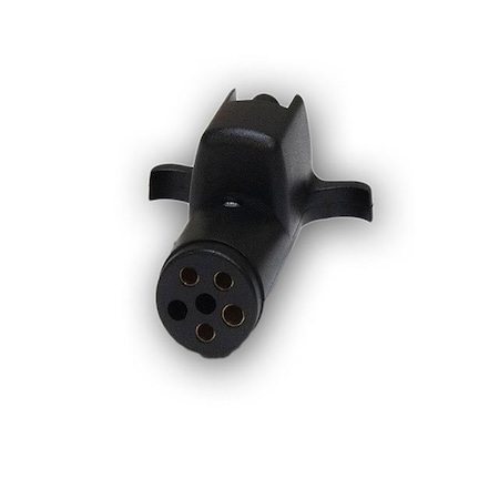 Switch Components Step-Down Adapter, 6-Pole Round to 4-Pole Flat TCA-64