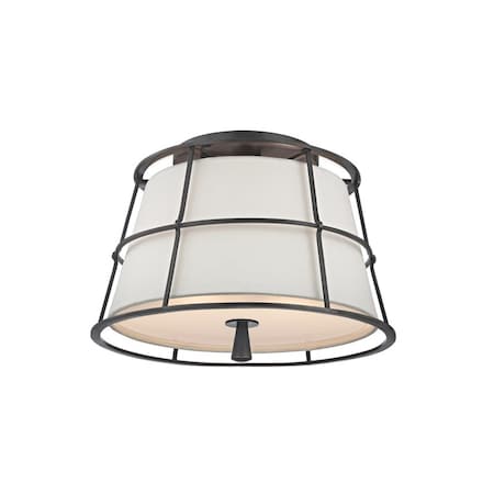 Hudson Valley Lighting Savona 2 Light Semi Flush 14.25 In. Old Bronze 9814-OB