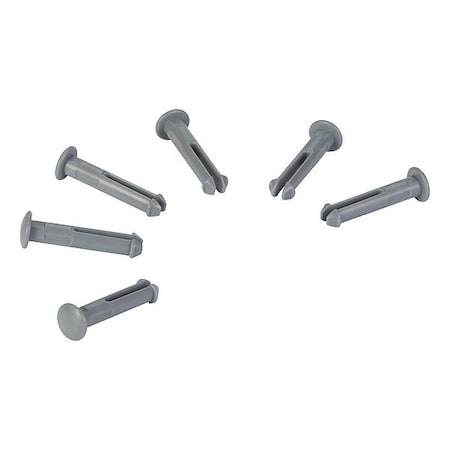 Vikan Pins for Wall Brackets, Gray 100188