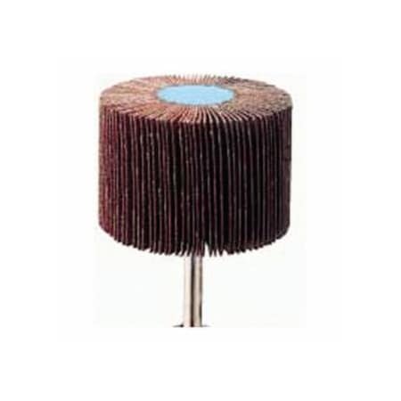 Pferd Standard Mounted Flap Wheels, 3/4 in x 3/8 in, 60 Grit, 25,000 rpm 419-45160