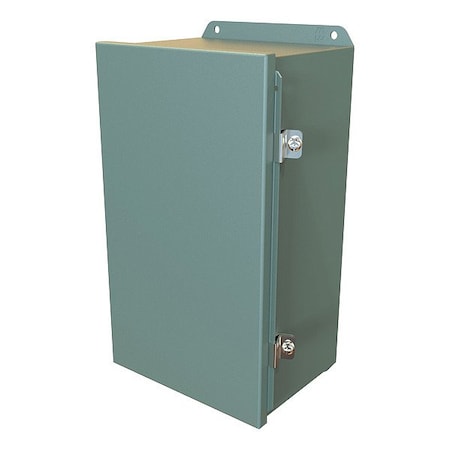 Hammond Clamps Electrical Enclosure, 14 in H, 6 in D, 8 in W, 12, 13, 3R, 4, Steel HJ1486HLP