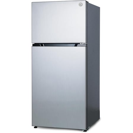 Commercial Cool 20 cu.ft Top Mount Refrigerator / Freezer with ice maker -Stainless Look CCR2000GIMS