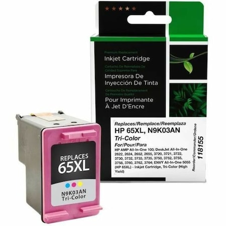 Clover Imaging Group Imaging Remanufactured High Yield Tri-Color Ink Cartridge 118155