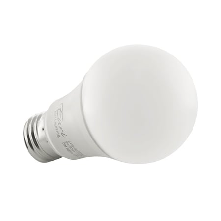 Euri Lighting A19 LED Bulbs, 5W, 450 lm, 40W Eq., 2700K, E26, Dimmable, CEC/JA8, UL, 2PK EA19-5W5021CEC-2