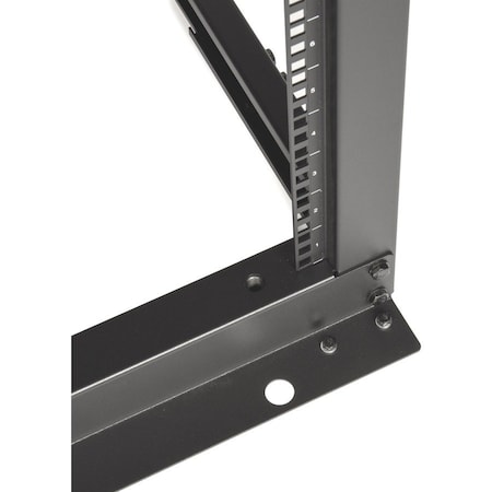Rocstor SOLIDRACK 25U OPEN FRAME RACK 4-POST ADJUSTABLE DEPTH RACK -BLACK Y10E009-B1