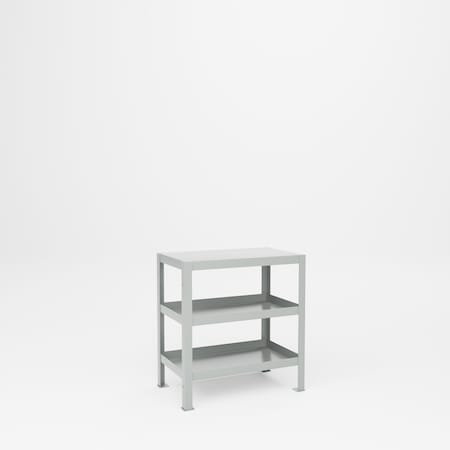 Pucel Heavy Duty Tool Stand, 30 in W x 18 in D x 32.5 in H, Gray 1830-3