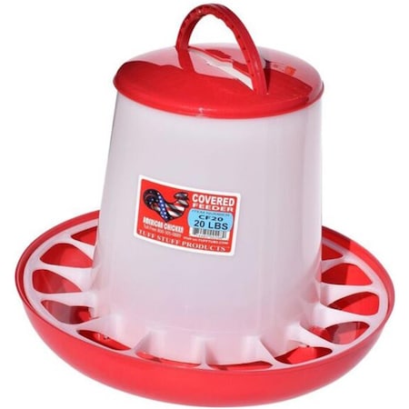 Petpride 20 lbs CF20 Covered Feeder with Handle PE3536359