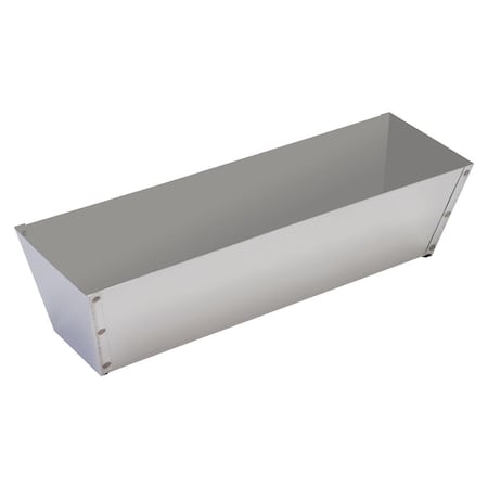 Warner Stainless Steel Mud Pan 3.5 in. H X 4 in. W X 12 in. L 207
