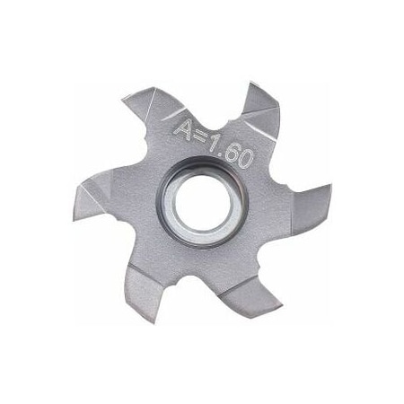 Garant Milling Insert for Retaining Ring Grooves with Chamfer, 1.6mm Ring Thickness 217270 1,6