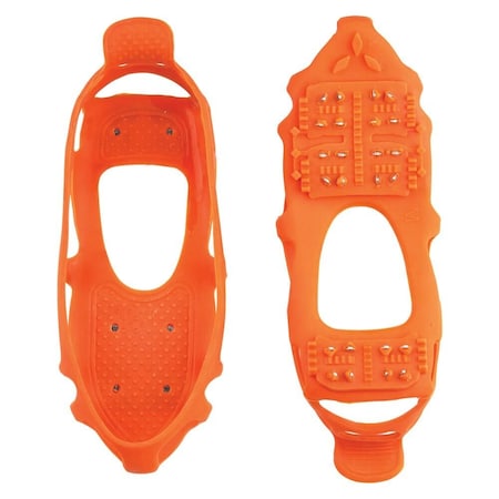 Jj Keller Ice Cleats for Shoes and Boots, 24 Spikes Crampons, Steel, X-Large 64510
