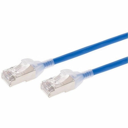 Monoprice SLIMRUN CAT6A ETHERNET PATCH CABLE - SNAGLESS_ DOUBLE SHIELDED_ COMPON 42981