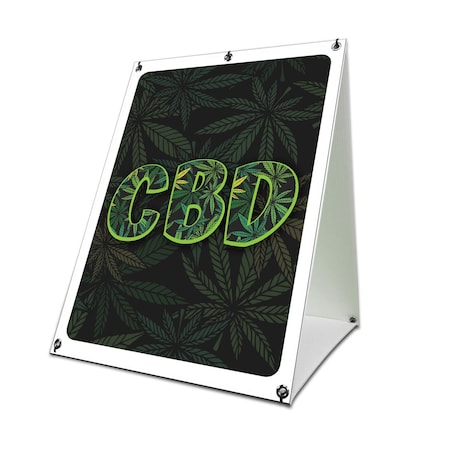 Signmission CDB, 24 Inch x 18 Inch A-frame Yard Sign, Coroplast Yard Sign SBC-1824-30359