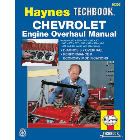 Haynes Manuals CHEV V8 ENGINE OVERHAUL MANUAL 10305