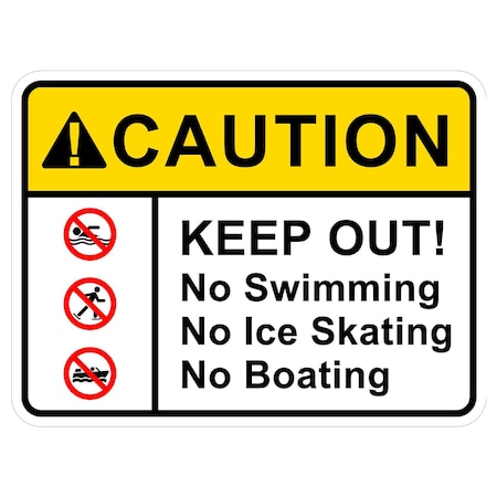 Sign Solutions Usa Traffic Sign, 18 in Width, Aluminum Sign, Horizontal Rectangle DCS10DWT1812CUS00106