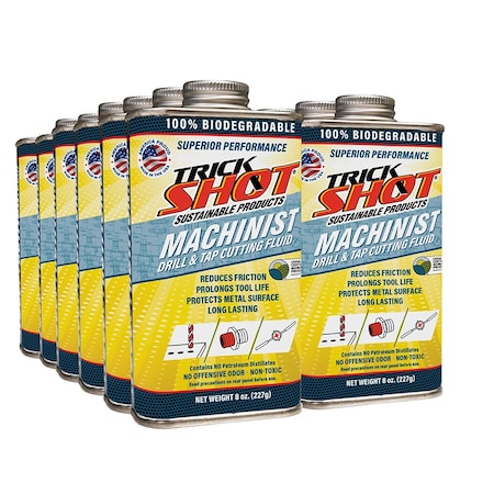 Trick Shot Sustainable Products Machinist 8 oz, 12PK TSMS8OZDPRCPCAN12PK