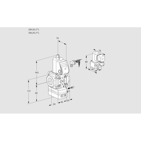 Honeywell Kromschroder VAG125R/NWAE KS88006610