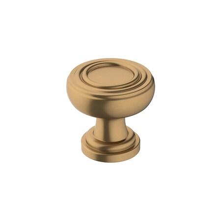 Amerock Ville 1-1/8 inch (29mm) Diameter Champagne Bronze Cabinet Knob, 10PK 10VMP36774CZ