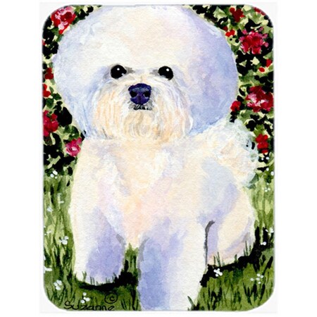 Carolines Treasures Bichon Frise Glass Cutting Board- Large SS8914LCB