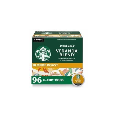 Starbucks K-Cup Veranda Blend Coffee - Compatible with Keurig Brewer - Light - K-Cup - Veranda Blend, 24PK 12434950