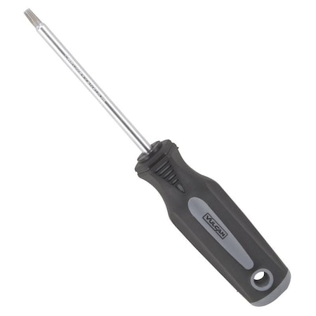 Vulcan Screwdriver, T25 Drive, Star Drive, Polypropylene Plastic/Thermoplastic Rubber Handle MC-SD23