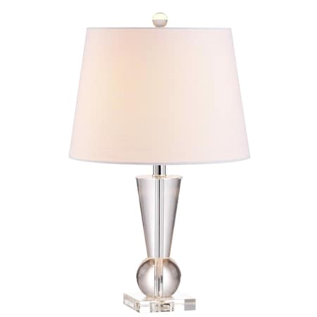 Jonathan Y Wynne 22" Crystal LED Table Lamp, Clear JYL5016A