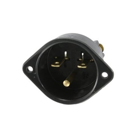 Leviton Commercial Grade Flanged Inlet 15 Amp, 250 Volt 5240