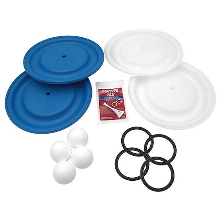 Graco FluidEndRepairKit, PTFE/SantopreneFlap 25R715