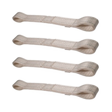 Mytee Products 4Pk 21.25inx2in Rebound Suspension Limiting strap for ATV Old Car Tuck 22000 # WLL, 4PK RBS-2125x4