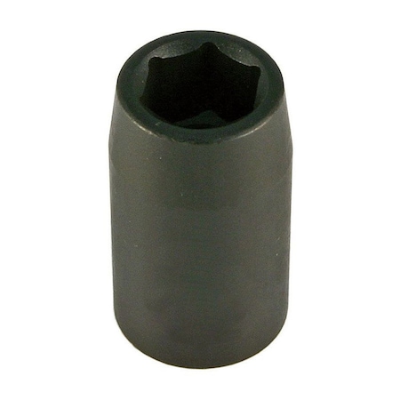 Chicago Pneumatic 1/4 in Square Drive, 8 mm, Standard, Shape A, 6 Point, Impact Socket S208M