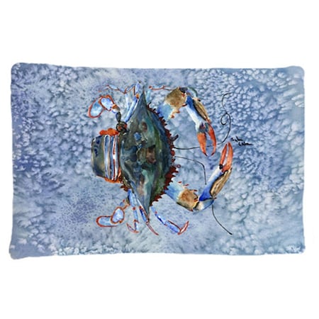 Carolines Treasures 20.5 x 30 in. Crab Moisture Wicking Fabric Standard Pillow Case 8149PILLOWCASE