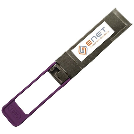 Enet RUCKUS (FORMERLY BROCADE) E100G-QSFP28-BXU-10KM COMPATIBLE 100GBASE-BIDI QSFP28 E100G-QSFP28-BXU-10KM-ENC