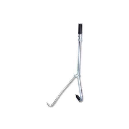 Allegro Industries Manhole Lid Lifter, 42 in H, 21 in All Steel Alloy Hook, Support Leg 037-9401-20