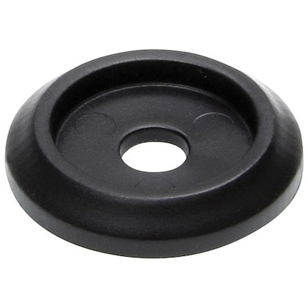 Powerhouse Plastic Body Bolt Washer, Black, 50PK PO3611472