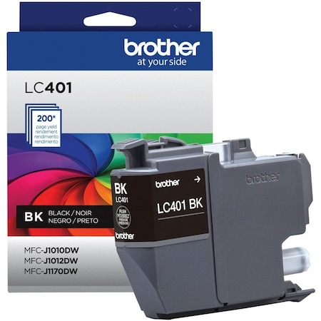 Brother Standard Yield Black Ink Cartridge LC401BKS